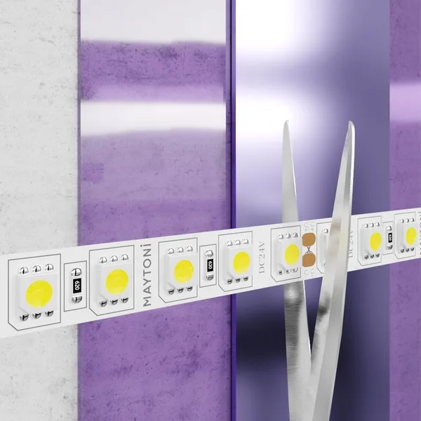 Лента светодиодная 24В 5050 21Вт/м 96LED/м 3000K 5м IP20 Technical Maytoni — фото 3