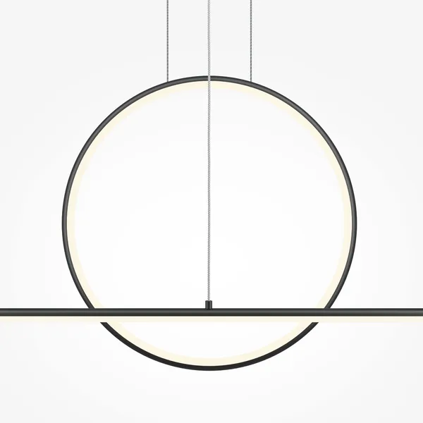 Подвесной светильник LED 40Вт Черный IP20 Halo MOD247PL-L49BK Maytoni — фото 4