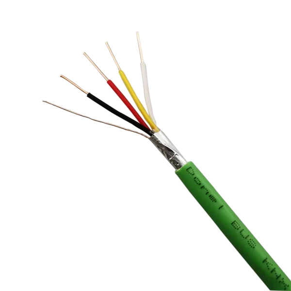 Donel BUS KNX EIB кабель 2x2x0,8 EIB J-Y(ST)Y, зелёный. Цена за 1 бухту (100 метров). Продажа кабеля бухтами по 100 метров — фото 3