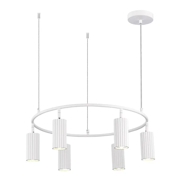 Светильник подвесной Белый/Белый GU10 6*5Вт 4000К SL1213.503.06 ST LUCE