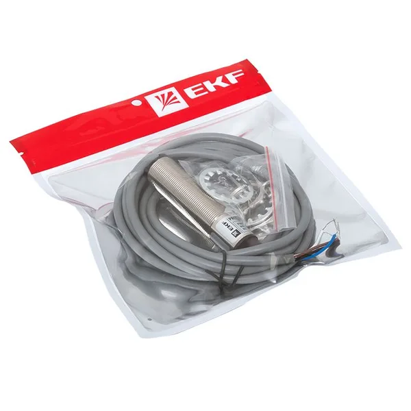 Оптический бесконтактный датчик PROXIS-3D-18-10-P-NO+NC-2 EKF — фото 2