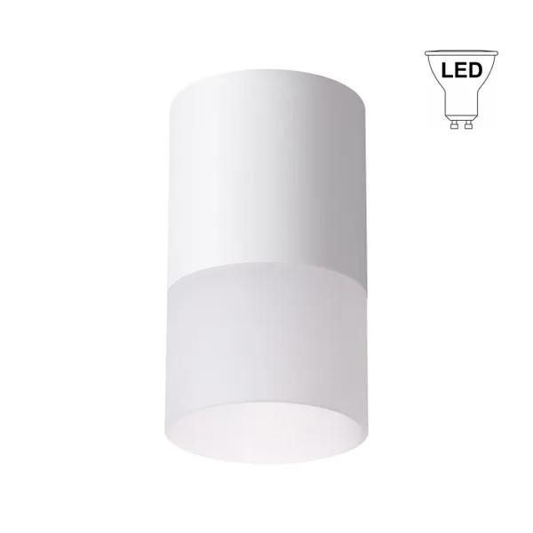 Св-к накл.IP20 GU10 9W 220-240V ELINA белый NOVOTECH