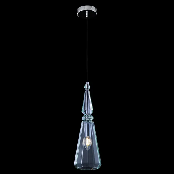 Подвесной светильник 1*E14 40Вт Хром IP20 Sunshine P028PL-01GN Maytoni — фото 3