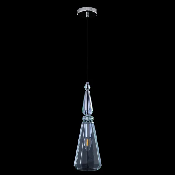 Подвесной светильник 1*E14 40Вт Хром IP20 Sunshine P028PL-01GN Maytoni — фото 4