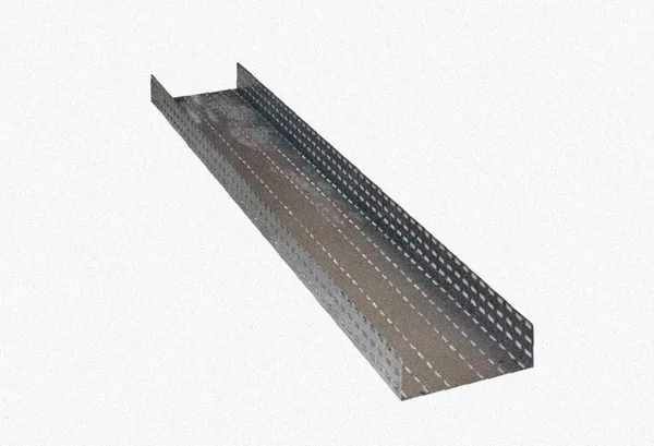 Лоток перфорированный ЛМ 300х65х2000 УХЛ1, оцинкованный лист, S1,2 Курганский ЗЭМИ