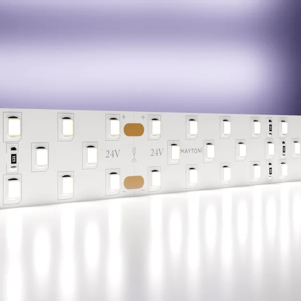 Лента светодиодная 24В 2835 27Вт/м 252LED/м 6000K 5м IP20 19мм Technical Maytoni