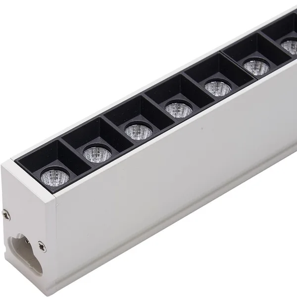 Светильник св/д линейный Feron AL4028 IP20 30W 6500K 1197*23*42мм в алюминиевом корпусе, белый — фото 6