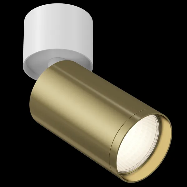 Потолочный светильник 1*GU10 10Вт Белый и Латунь IP20 FOCUS S C050CL-1WBS Technical Maytoni — фото 2