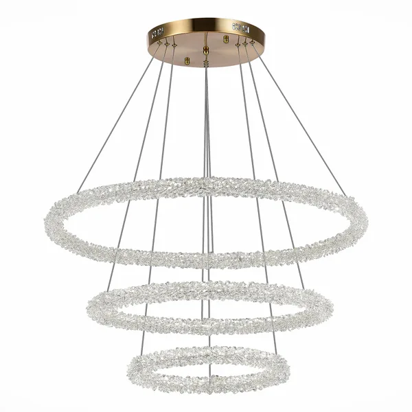 Люстра подвесная Золотистый/Золотистый LED 3*35Вт 3000-6500К SL6110.203.03 ST LUCE