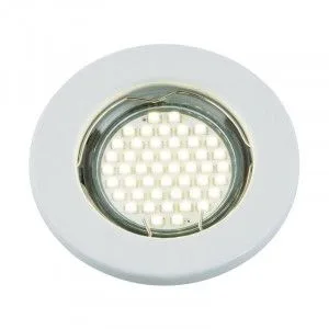 Светильник встраиваемый MR16 GU5.3 12V/220V Arno круг/белый DLS-A104-2003 Fametto