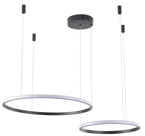 Светильник подвесной RINGOLIGHT ZRS.33321.63F 63Вт 4000K IP20 Антрацит Zortes