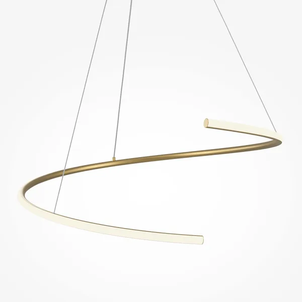 Подвесной светильник LED 31Вт Латунь IP20 Curve MOD242PL-L33BSK Maytoni — фото 4
