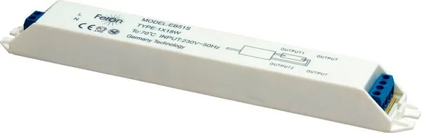 Аппарат пускорегулирующий электронный (балласт), 1*18W T8/G13 230V, EB51S Feron