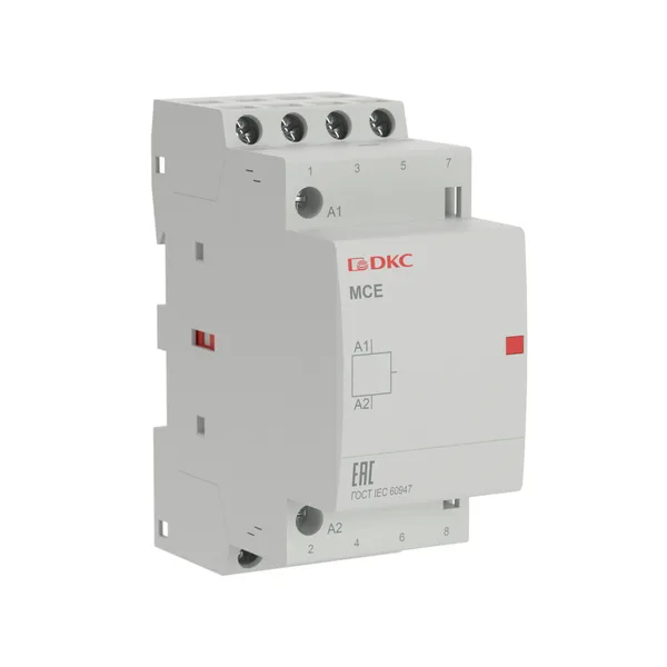 Контактор модульный YON max типа MCE 4П 16А 240В 4НО DKC