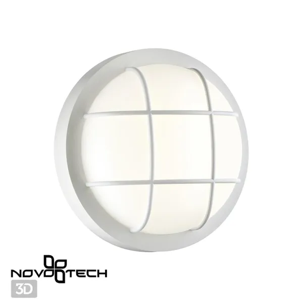 Ландшафтный св/д св-к IP65 LED 4000К 12W 85-265V OPAL белый NOVOTECH — фото 3