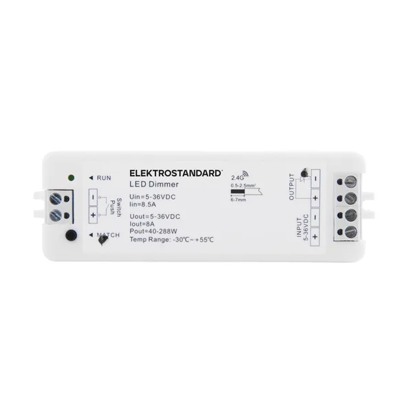 Контроллер для светодиодной ленты 12/24V Dimming для ПДУ RC003 белый IP20 (a057644) Elektrostandard — фото 2