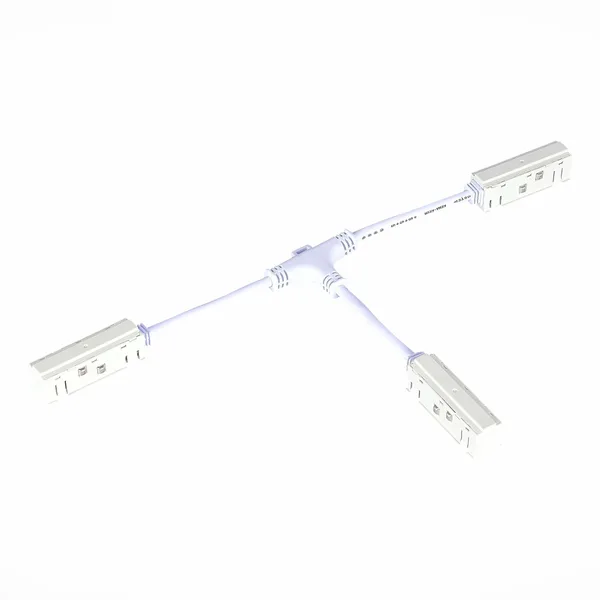 Ввод питания T-образный для магнитного шинопровода Белый ST006.559.00 ST LUCE