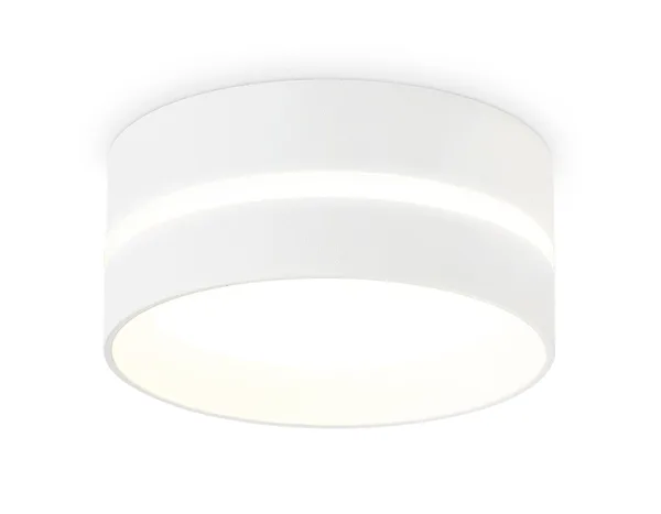 Светильник накладной TN5388 SWH/FR белый песок/белый матовый GX53 IP44 D85*41 Ambrella Light