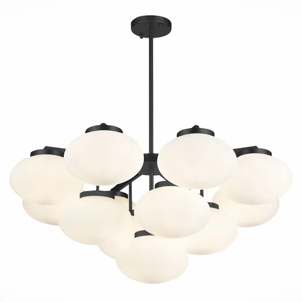 Люстра подвесная Черный/Белый E27 13*40Вт SL1503.403.13 ST LUCE