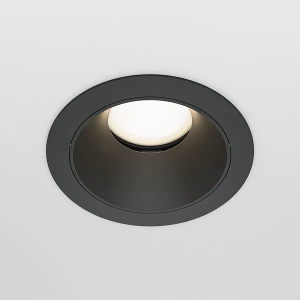 Встраиваемый светильник 1*GU10 10Вт Черный IP20 Downlight DL051-U-1B Technical Maytoni — фото 4