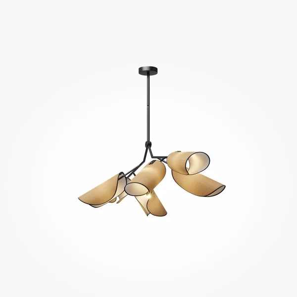 Подвесной светильник 6*G9 12Вт Черный IP20 Organic MOD225PL-06B Maytoni — фото 4