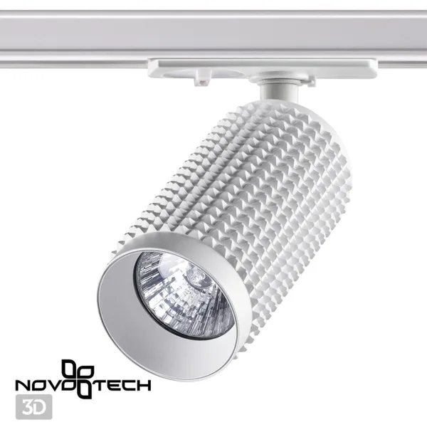 Св-к трековый однофазный IP20 GU10 50W 220V MAIS белый NOVOTECH — фото 3