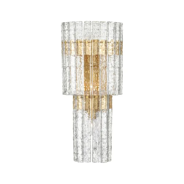Бра E14 3*40W MERKALE матов.золотой/прозрачный/стекло/ ODEON LIGHT — фото 5