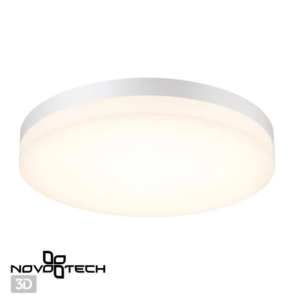 Св-к ландшафтный св/д IP54 LED 4000К 40W 220V OPAL белый NOVOTECH — фото 3