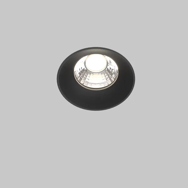 Встраиваемый светильник LED 12Вт Черный IP20 Downlight DL058-12W4K-TRS-B Technical Maytoni — фото 3