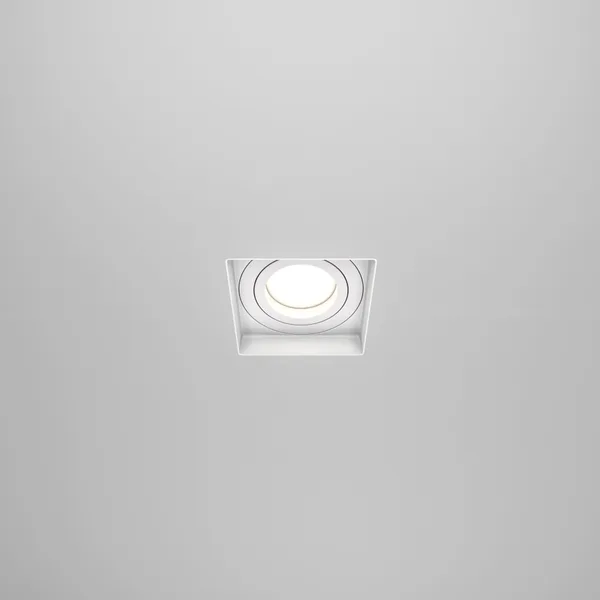 Встраиваемый светильник 1*GU10 50Вт Белый IP20 Downlight DL003-01-W Technical Maytoni — фото 4