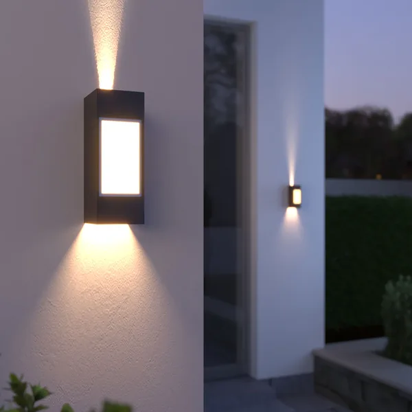 Уличный настенный светодиодный светильник 10Вт 4000К черный IP54 TECHNO LED (a054929) Elektrostandard — фото 2