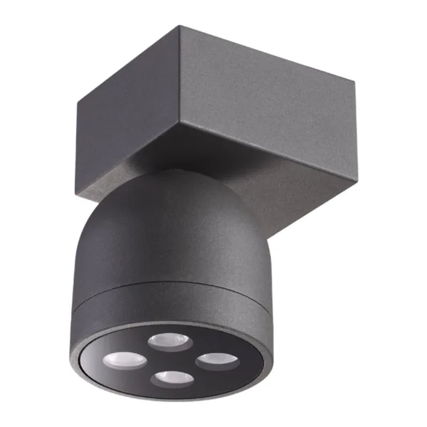Ландшафтный настен.св-к IP65 LED 3000К 10W GALEATI темно-серый NOVOTECH