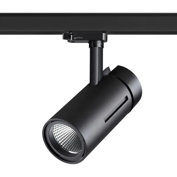 Трехфазный трековый cветильник IP20 LED 4000K 30W 175-245V DEP черный NOVOTECH