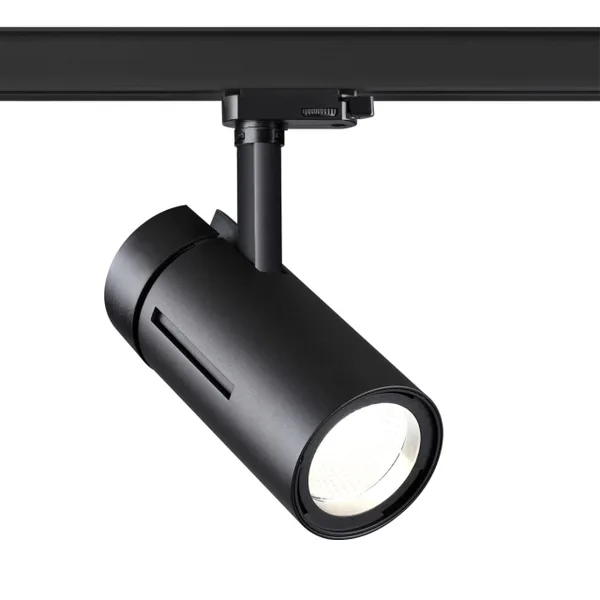 Трехфазный трековый cветильник IP20 LED 4000K 30W 175-245V DEP черный NOVOTECH — фото 4