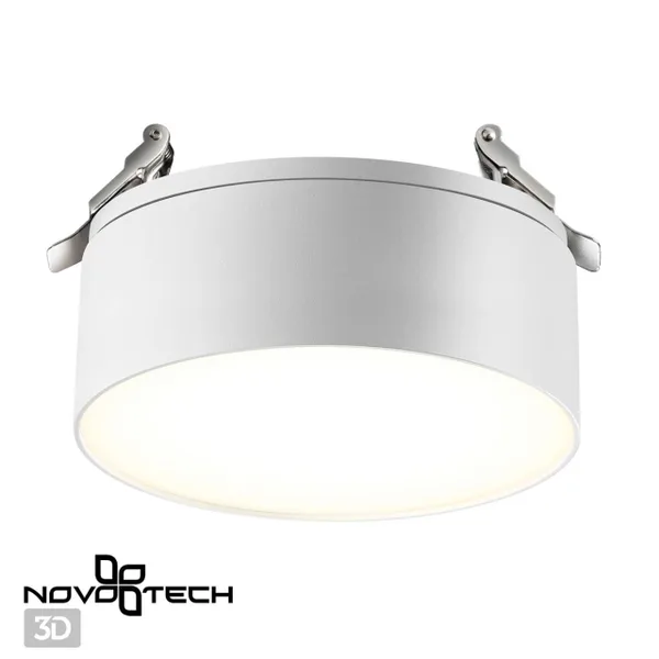 Св-к встр.св/д IP20 LED 24W 4000K 2100Лм 100-265V PROMETA белый NOVOTECH — фото 3