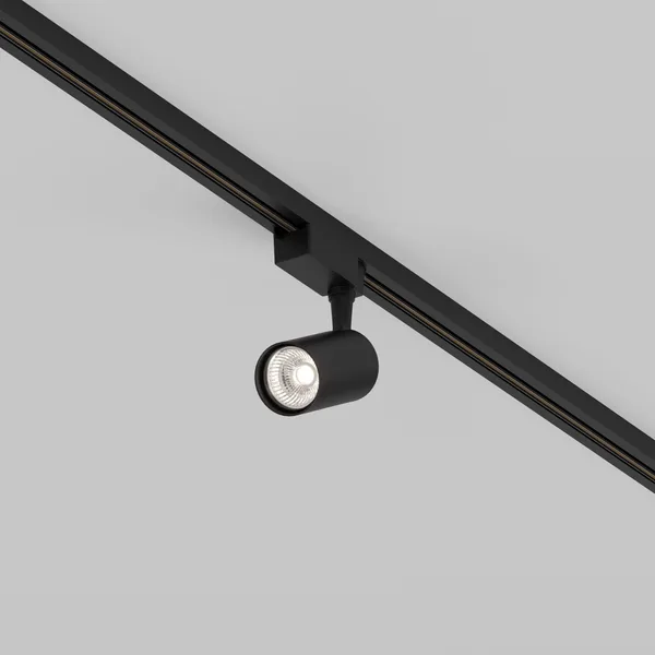 Трековый светильник LED 6Вт Черный IP20 Single phase track system Unity TR003-1-6W4K-M-B Technical Maytoni — фото 3