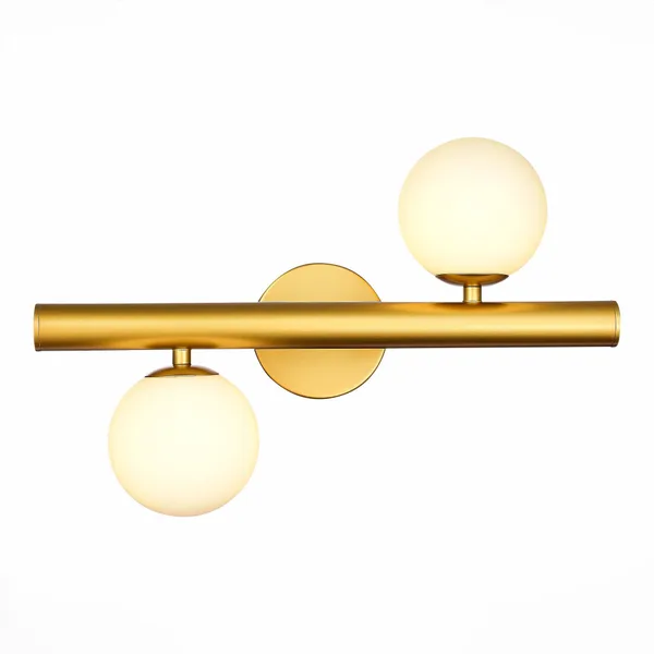 Бра Золотистый/Белый G9 2*5Вт SL1185.201.02 ST LUCE