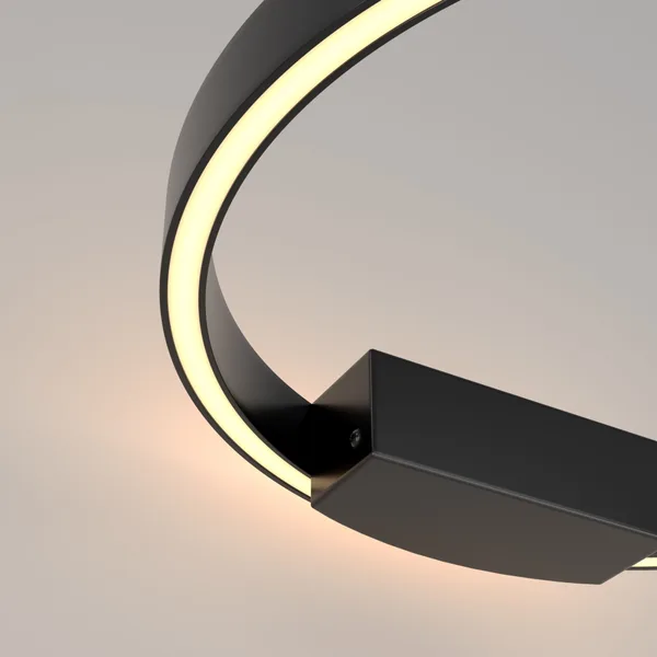 Настенный светильник (бра) 1*LED 25Вт Черный IP20 Rim MOD058WL-L25B3K Maytoni — фото 3