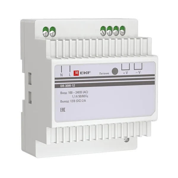 Блок питания 12В DR-30W-12 PROxima EKF