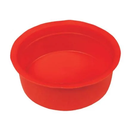 Заглушка для двустенных труб d63 мм красная EKF-Plast