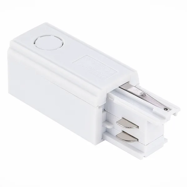 Правый Токоподвод для трехфазного шинопровода Белый ST030.509.10R ST LUCE