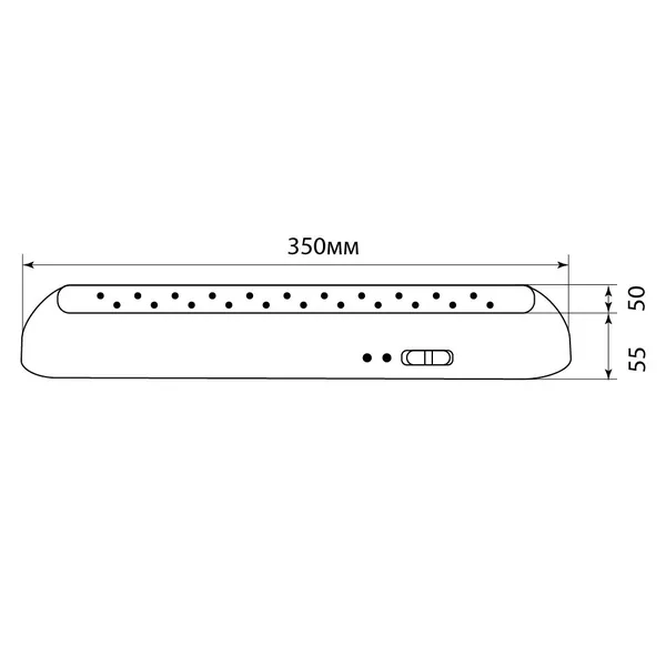 Светильник аккумуляторный, 22 LED AC/DC, белый, EL14 Feron — фото 8
