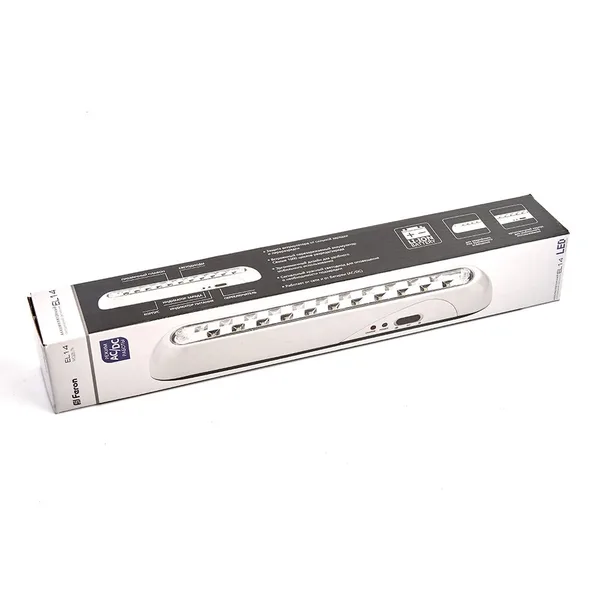 Светильник аккумуляторный, 22 LED AC/DC, белый, EL14 Feron — фото 7