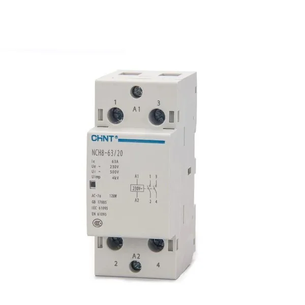 Контактор модульный NCH8-63/20 63A 2НО AC24В, 50Гц (R) CHINT