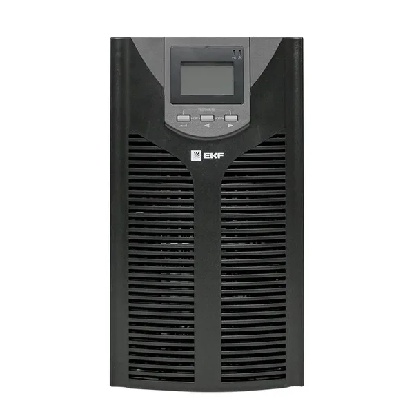 Источник Бесперебойного Питания двойного преобразования E-Power SW900Pro-TB 3000 ВА PROxima напольный,напольный, c АКБ 8 х 12В_7 Ач EKF — фото 3