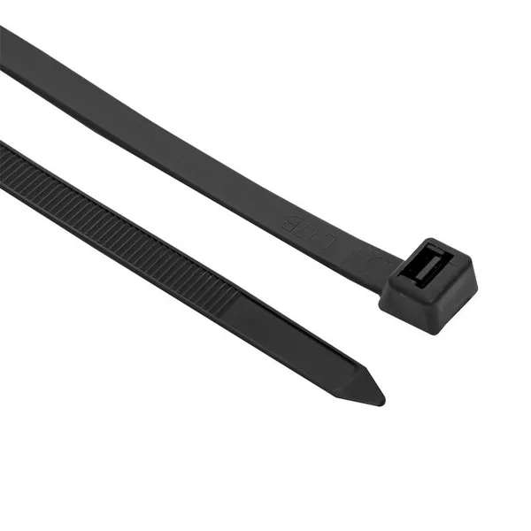 Хомут P6,6 стандартный (ч), 8,8x610 (100шт) FlexLock PROxima EKF — фото 2