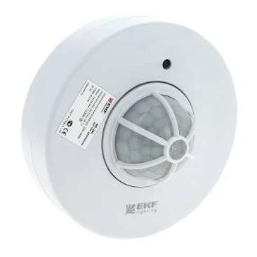ИК датчик движения потолочный 1200Вт 360гр, до 6м IP20 MS-28A PROxima EKF