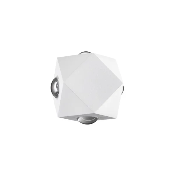 Настенный св-к IP54 LED 8W 732Лм 3200K DIAMANTA бел/металл ODEON LIGHT