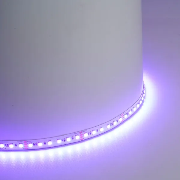 Лента светодиодная 120SMD(5050)/м 11Вт/м 24V 5000*10*1.5мм RGB, LS501 FERON — фото 9