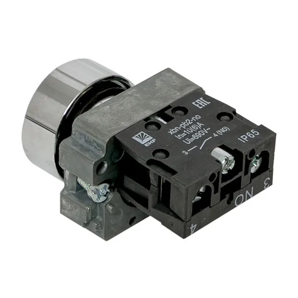 Кнопка BA21 черная NO IP65 PROxima EKF — фото 4